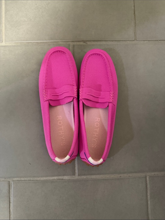 Rothy's Shoes - Rothy's The Driver Pink Slip-On Loafers Size 9